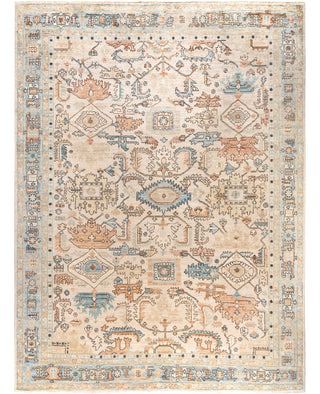 Serapi One-of-a-Kind Wool Ivory Area Rug 9' 2" x 12' 2"