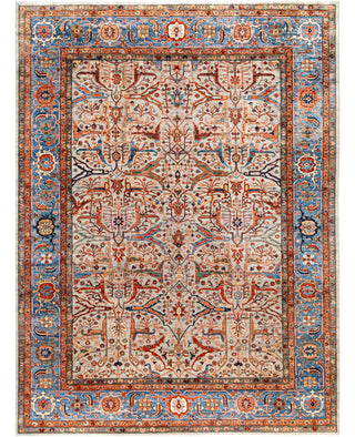 Serapi One-of-a-Kind Wool Gray Area Rug 9' 0" x 11' 10"