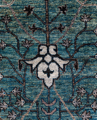 Serapi One-of-a-Kind Wool Green Area Rug 9' 0" x 12' 0"