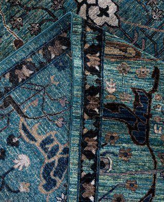 Serapi One-of-a-Kind Wool Green Area Rug 9' 0" x 12' 0"