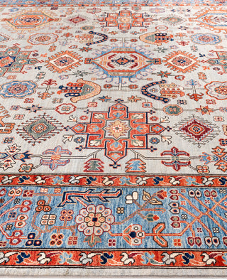 Serapi One-of-a-Kind Wool Gray Area Rug 9' 1" x 11' 11"
