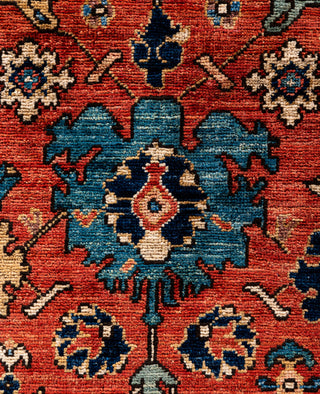 Serapi One-of-a-Kind Wool Red Area Rug 9' 2" x 11' 10"