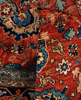 Serapi One-of-a-Kind Wool Red Area Rug 9' 2" x 11' 10"