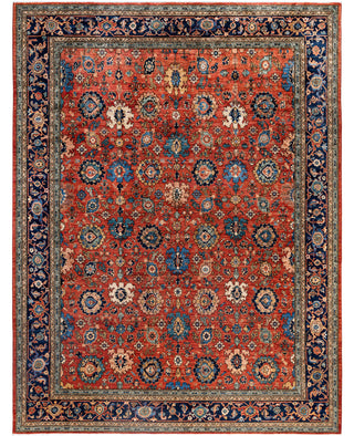 Serapi One-of-a-Kind Wool Red Area Rug 9' 2" x 11' 10"