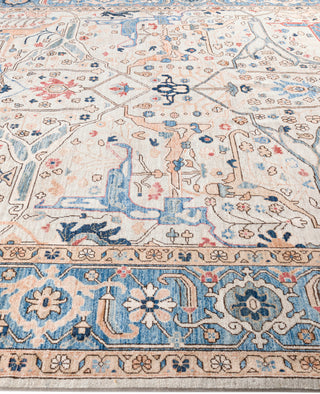Serapi One-of-a-Kind Wool Ivory Area Rug 8' 11" x 11' 10"
