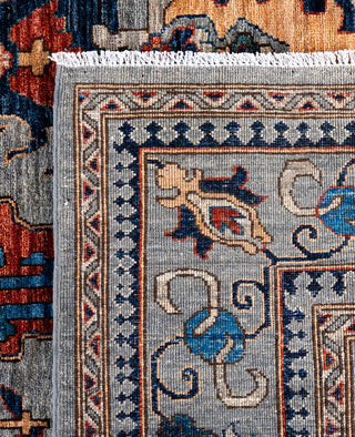 Serapi One-of-a-Kind Wool Gray Area Rug 9' 0" x 11' 7"