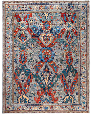 Serapi One-of-a-Kind Wool Gray Area Rug 9' 0" x 11' 7"