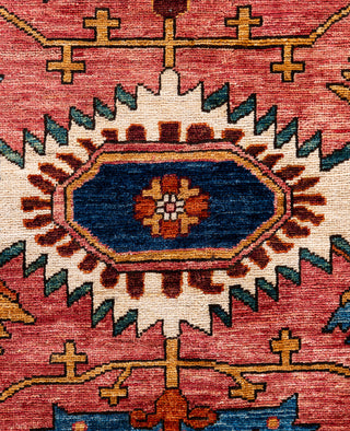 Serapi One-of-a-Kind Wool Pink Area Rug 9' 1" x 11' 10"