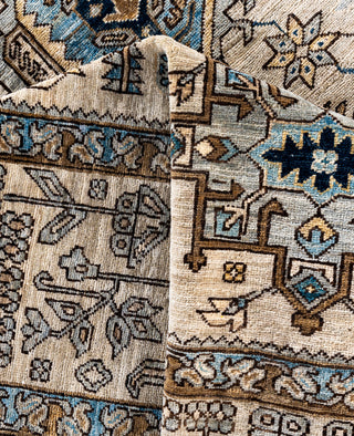 Serapi One-of-a-Kind Wool Beige Area Rug 9' 0" x 12' 0"