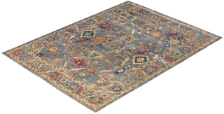 Serapi One-of-a-Kind Wool Gray Area Rug 9' 1" x 12' 2"