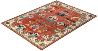Serapi One-of-a-Kind Wool Red Area Rug 9' 0" x 12' 2"