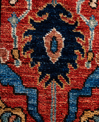 Serapi One-of-a-Kind Wool Red Area Rug 9' 3" x 12' 0"