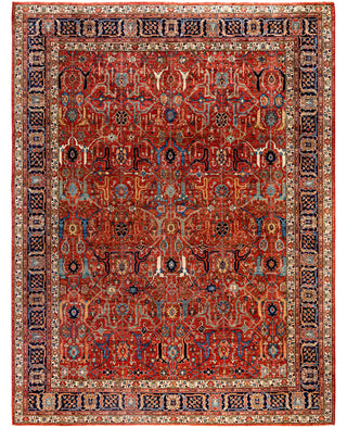Serapi One-of-a-Kind Wool Red Area Rug 9' 3" x 12' 0"