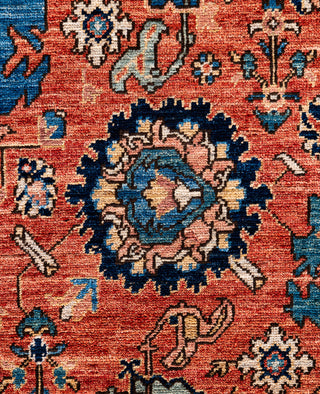 Serapi One-of-a-Kind Wool Red Area Rug 9' 0" x 12' 0"