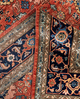 Serapi One-of-a-Kind Wool Red Area Rug 9' 0" x 12' 0"