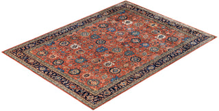 Serapi One-of-a-Kind Wool Red Area Rug 9' 0" x 12' 0"