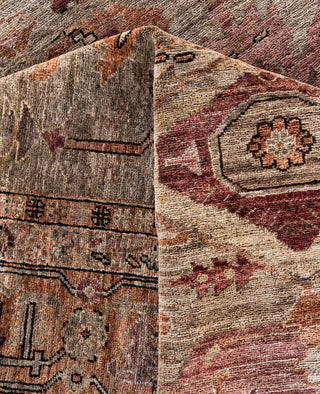Serapi One-of-a-Kind Wool Brown Area Rug 9' 3" x 11' 11"