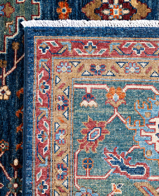 Serapi One-of-a-Kind Wool Blue Area Rug 9' 2" x 11' 11"