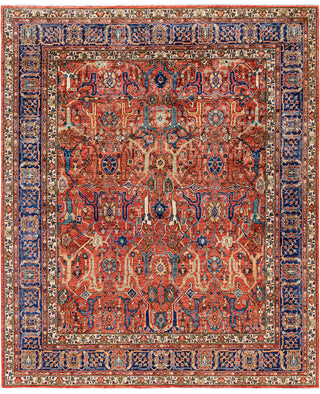 Serapi One-of-a-Kind Wool Red Area Rug 8' 0" x 9' 10"