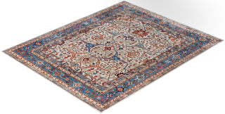 Serapi One-of-a-Kind Wool Gray Area Rug 8' 1" x 9' 11"
