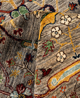 Serapi One-of-a-Kind Wool Brown Area Rug 8' 0" x 9' 9"