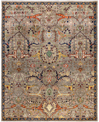 Serapi One-of-a-Kind Wool Brown Area Rug 8' 0" x 9' 9"