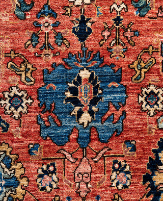 Serapi One-of-a-Kind Wool Red Area Rug 8' 2" x 9' 10"