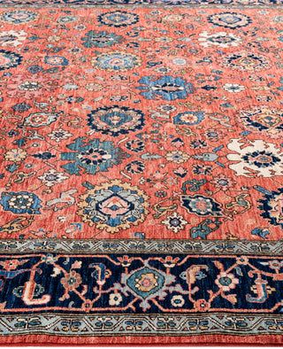 Serapi One-of-a-Kind Wool Red Area Rug 8' 2" x 9' 10"