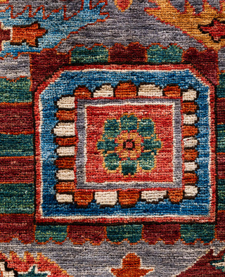 Serapi One-of-a-Kind Wool Gray Area Rug 8' 2" x 9' 9"