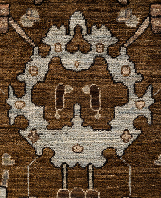 Serapi One-of-a-Kind Wool Brown Area Rug 8' 2" x 9' 9"
