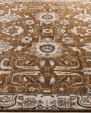 Serapi One-of-a-Kind Wool Brown Area Rug 8' 2" x 9' 9"