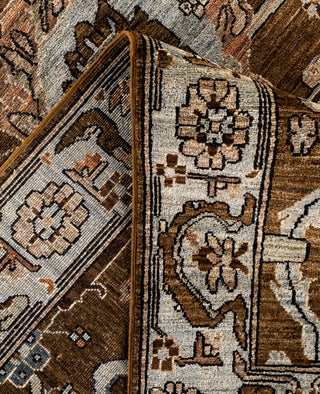 Serapi One-of-a-Kind Wool Brown Area Rug 8' 2" x 9' 9"