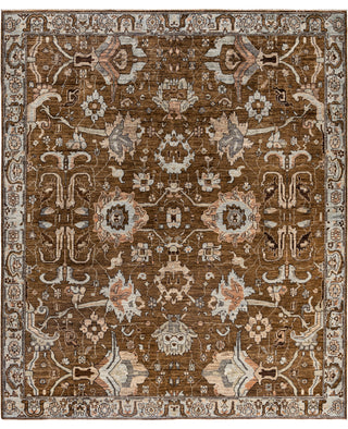 Serapi One-of-a-Kind Wool Brown Area Rug 8' 2" x 9' 9"