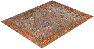 Serapi One-of-a-Kind Wool Gray Area Rug 8' 2" x 10' 3"