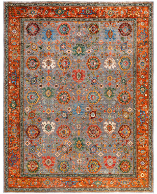 Serapi One-of-a-Kind Wool Gray Area Rug 8' 2" x 10' 3"