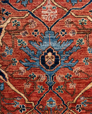Serapi One-of-a-Kind Wool Orange Area Rug 8' 0" x 10' 3"