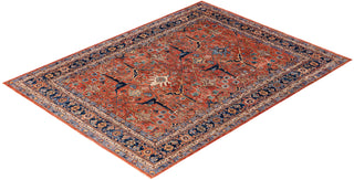 Serapi One-of-a-Kind Wool Orange Area Rug 8' 0" x 10' 3"