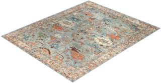 Serapi One-of-a-Kind Wool Green Area Rug 8' 0" x 9' 9"