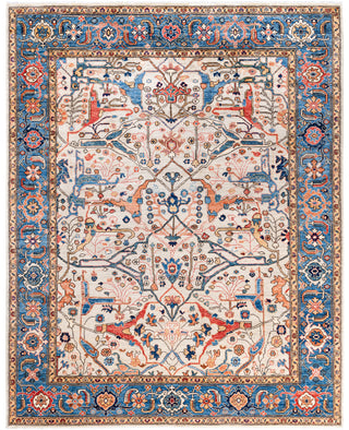 Serapi One-of-a-Kind Wool Ivory Area Rug 7' 11" x 9' 10"