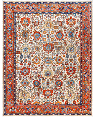 Serapi One-of-a-Kind Wool Ivory Area Rug 8' 0" x 10' 1"