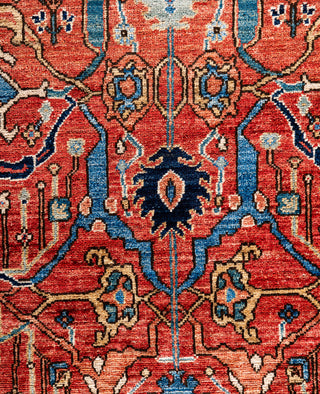 Serapi One-of-a-Kind Wool Red Area Rug 8' 3" x 10' 0"