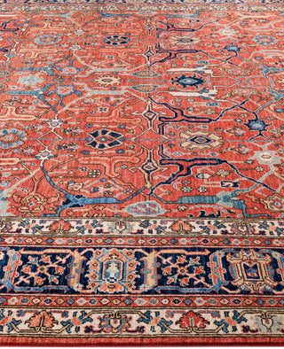Serapi One-of-a-Kind Wool Red Area Rug 8' 3" x 10' 0"