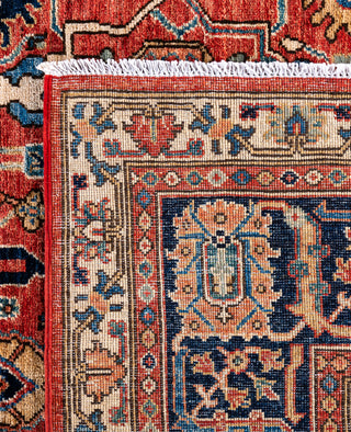 Serapi One-of-a-Kind Wool Red Area Rug 8' 3" x 10' 0"