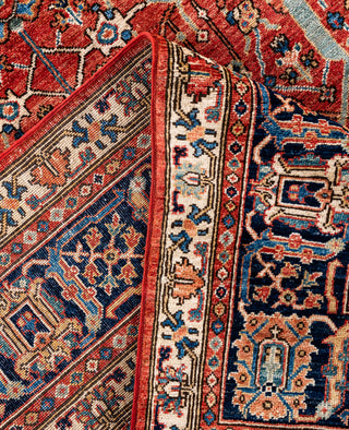 Serapi One-of-a-Kind Wool Red Area Rug 8' 3" x 10' 0"