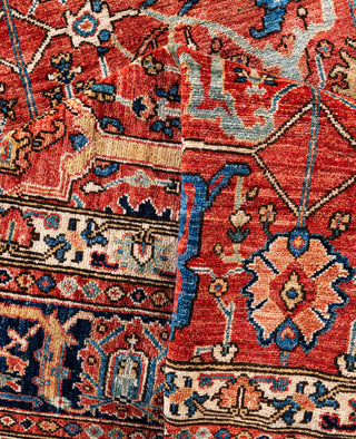 Serapi One-of-a-Kind Wool Red Area Rug 8' 3" x 10' 0"