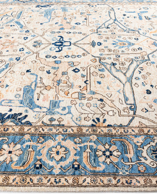 Serapi One-of-a-Kind Wool Ivory Area Rug 8' 1" x 9' 11"