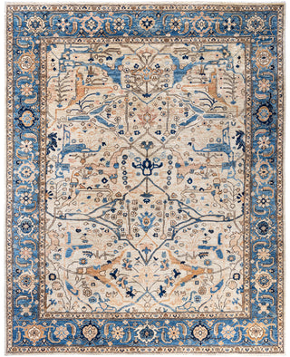 Serapi One-of-a-Kind Wool Ivory Area Rug 8' 1" x 9' 11"