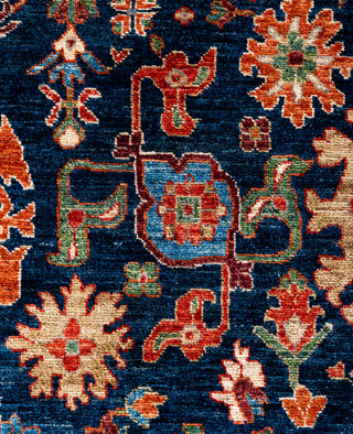 Serapi One-of-a-Kind Wool Blue Area Rug 8' 0" x 9' 10"