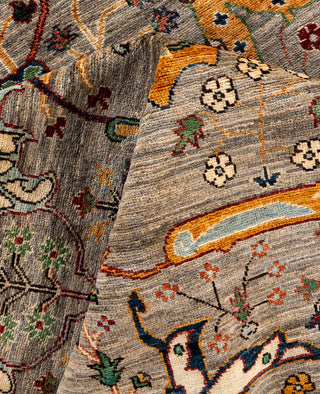 Serapi One-of-a-Kind Wool Brown Area Rug 8' 1" x 9' 9"