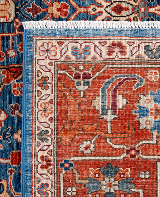 Serapi One-of-a-Kind Wool Blue Area Rug 8' 0" x 9' 11"